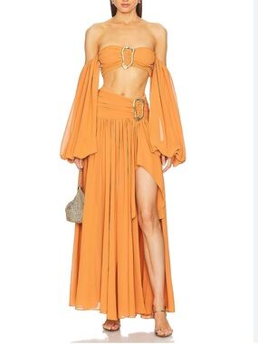 MICHAEL COSTELLO × REVOLVE Blair set in
Cumin Brown